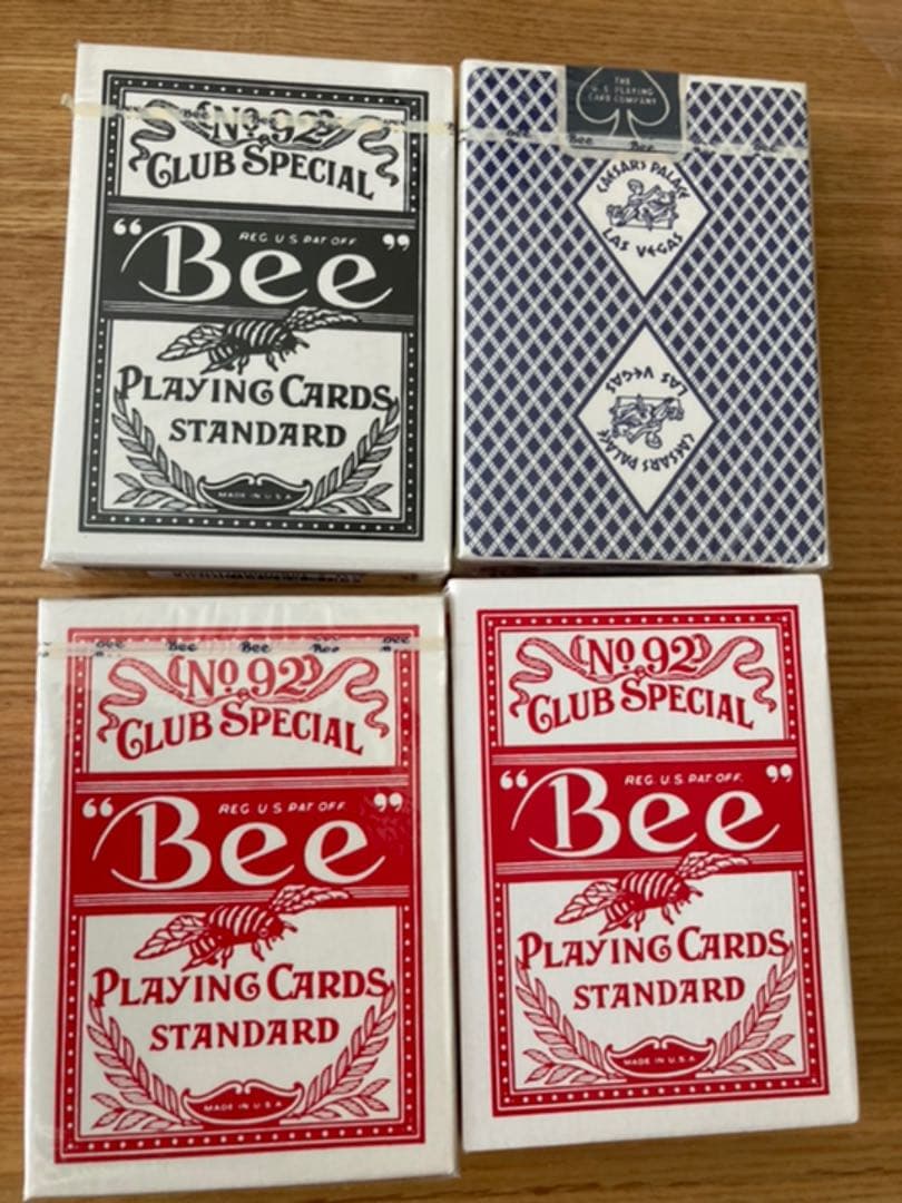 トランプ　bicycle Bee