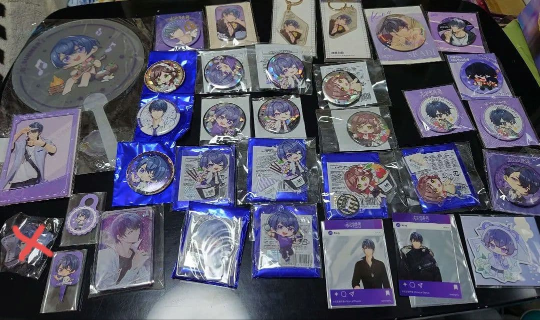 (複数枚画像あり)和泉景 未定事件簿 アクスタ 缶バッジ 等