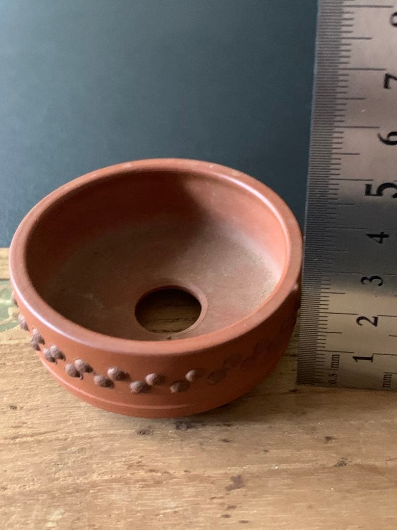 在銘あり　ミニ盆栽に最適　和風インテリア　盆栽　盆栽用添景物　ミニ盆栽