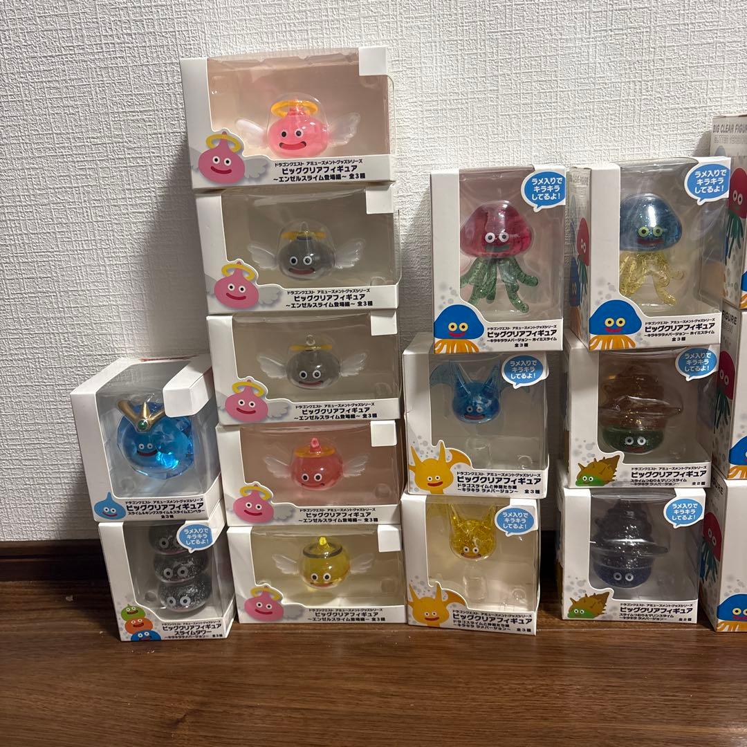 ドラゴンクエスト ビッグクリアフィギュア　キラキラフィギュア　セット