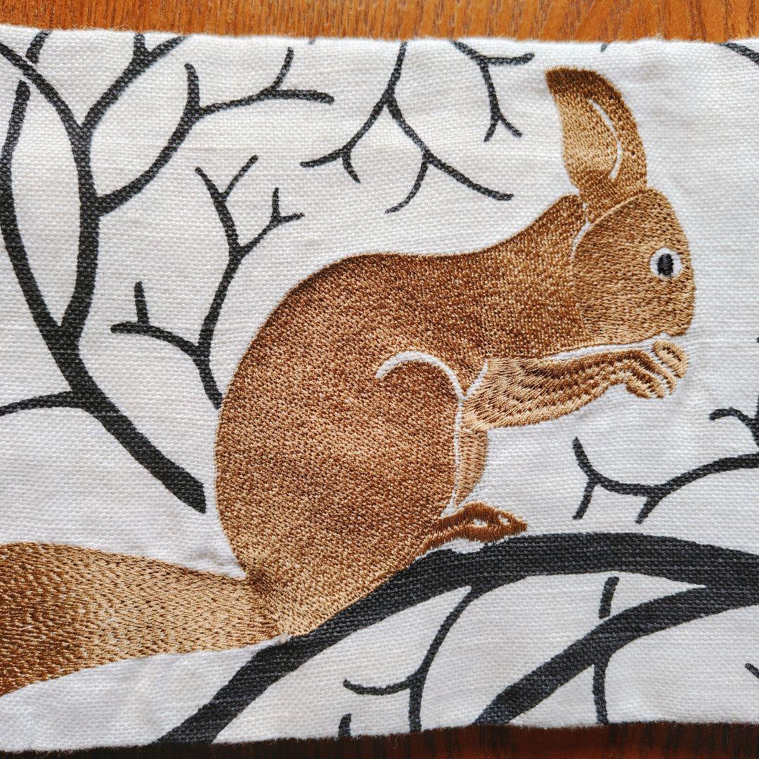 二部式作り帯　鳥　リス柄　[玉のり] 笑うキモノ生活