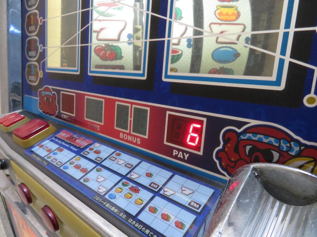 MIZUHO ミズホ パチスロ実機 4号機 初代 タコスロ 機 家庭用電源