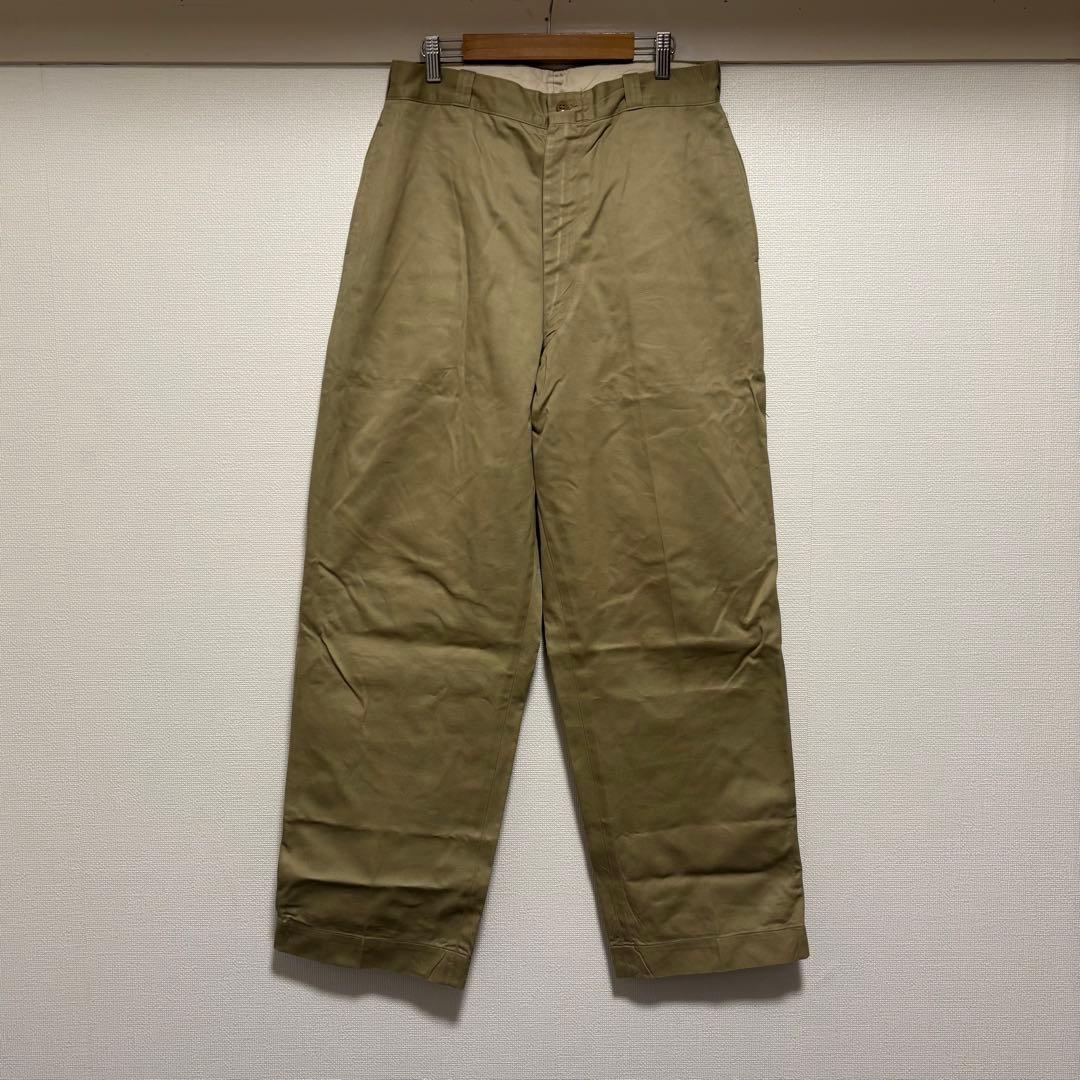70s US.ARMY 軍チノ チノパン “ミントコンディション”