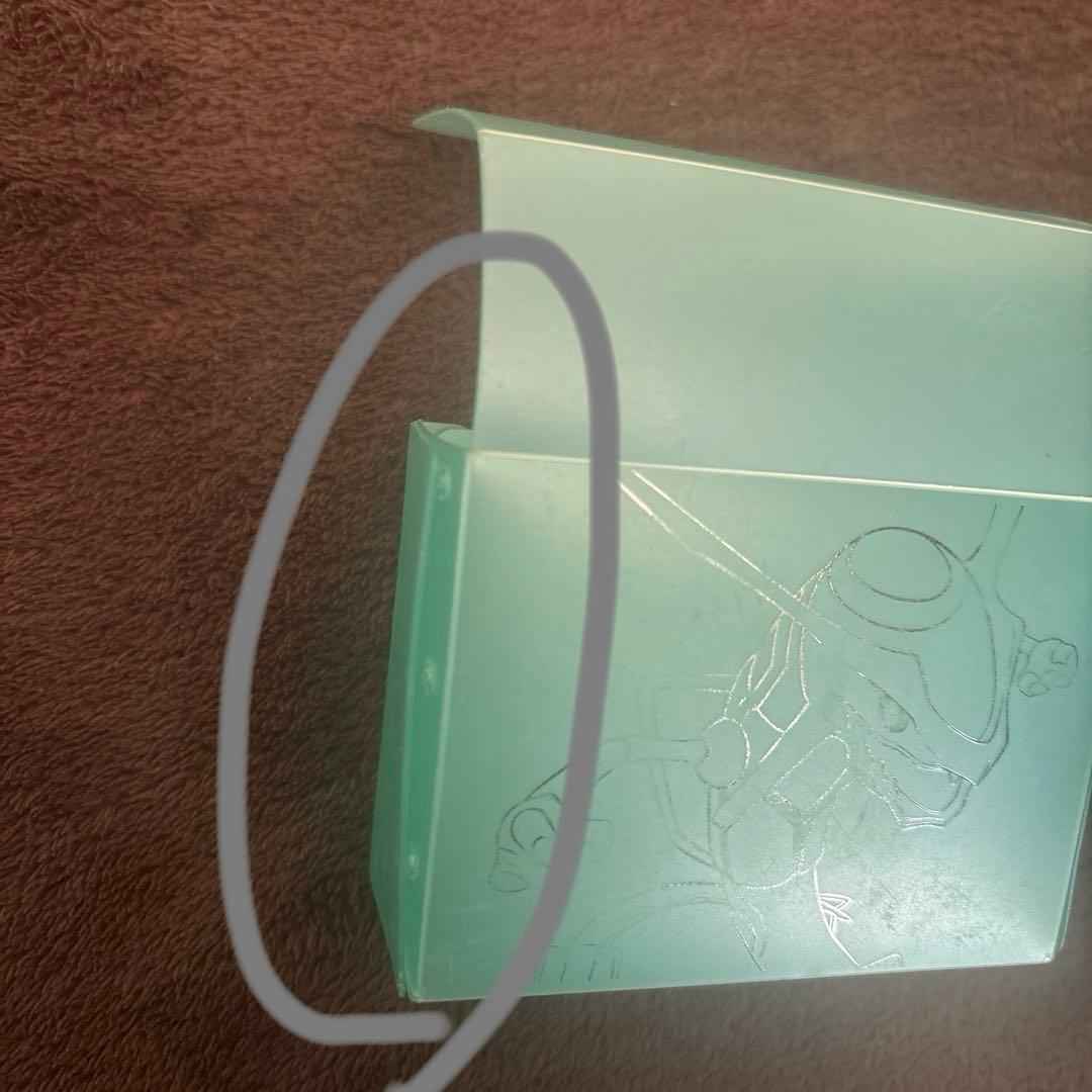 裂空のデオキシス(3Dカード)×1枚＋レックウザカード入れ×1個