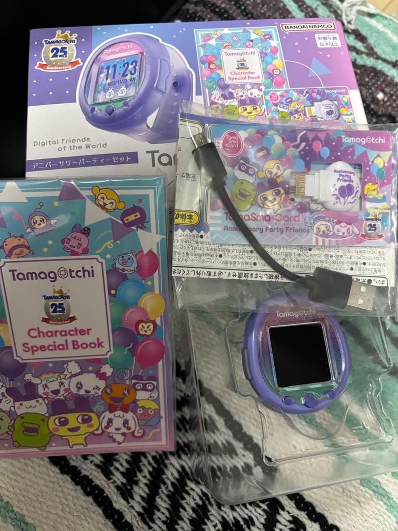 たまごっちスマート アニバーサリーパーティーセットバンダイ 25周年