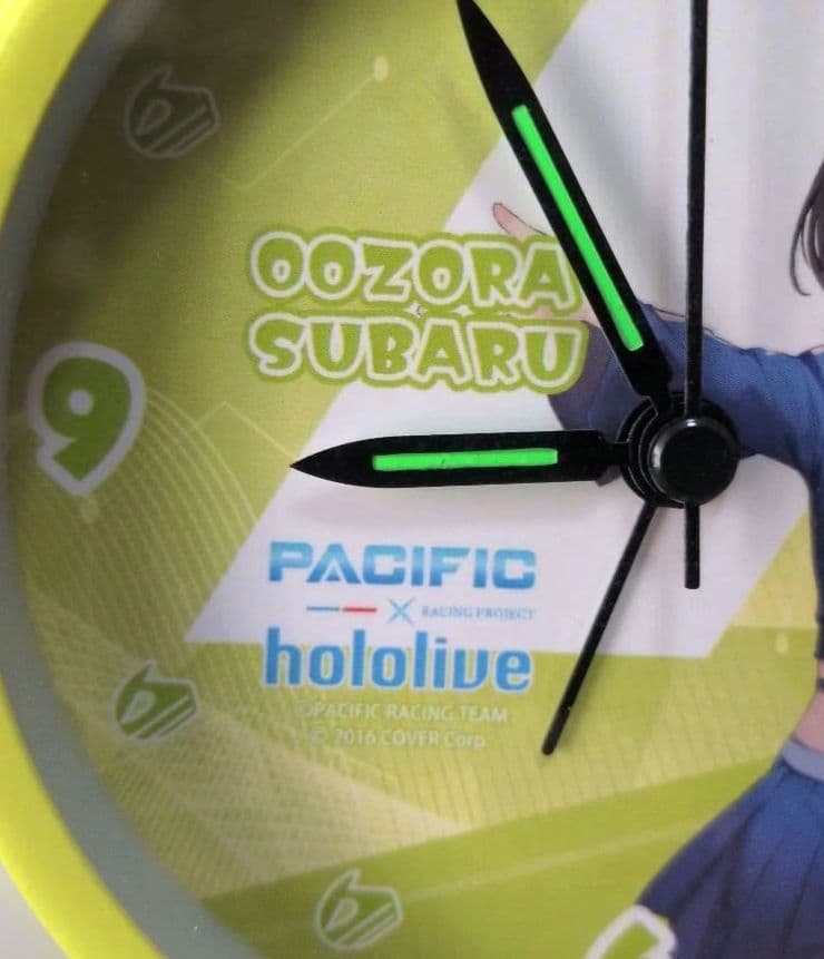 【動作確認済】ホロライブ・大空スバル ホロパシフィック 目覚ましボイス時計