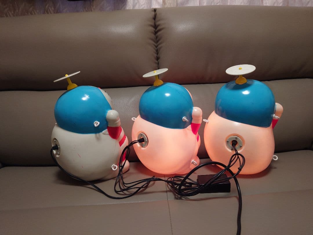 クリスマスイルミネーション空飛ぶドラえもん