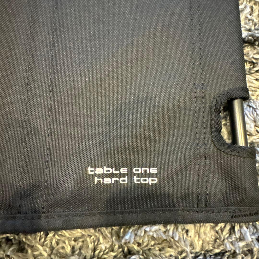 Helinox table one hard top ブラック