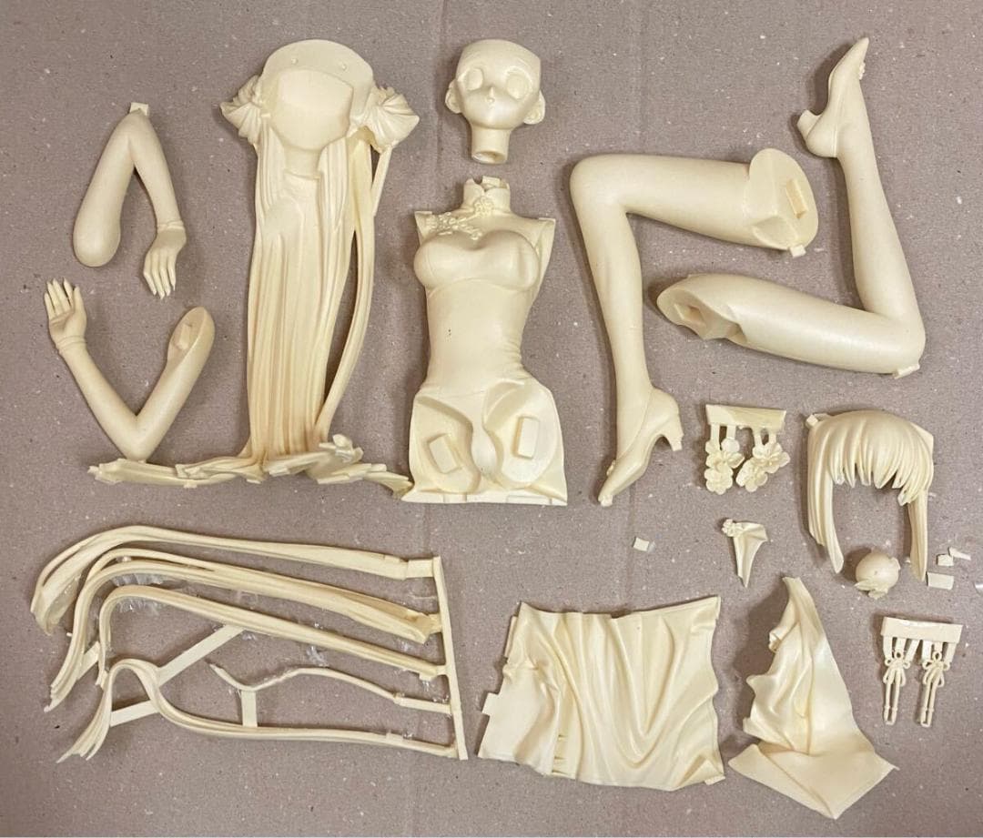 顔のない月 倉木鈴菜 China Dress ver. ガレージキット