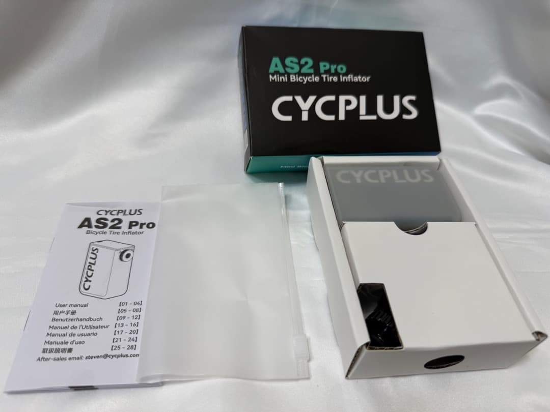 CYCPULS AS2 Pro ミニ自転車タイヤインフレーター