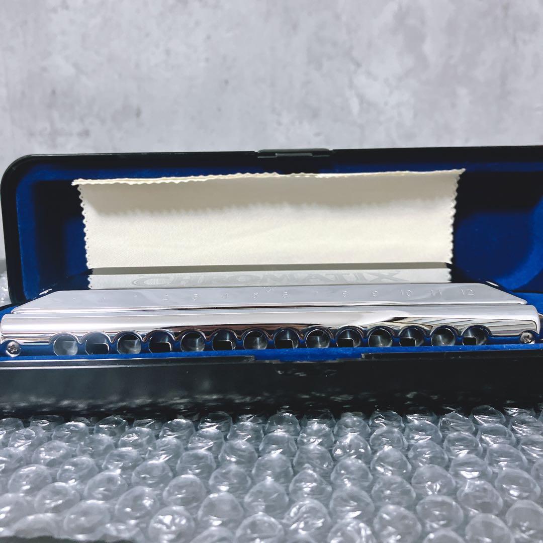 【極美品】 スズキ SCX-56 V2クロマチックハーモニカ 14穴56音