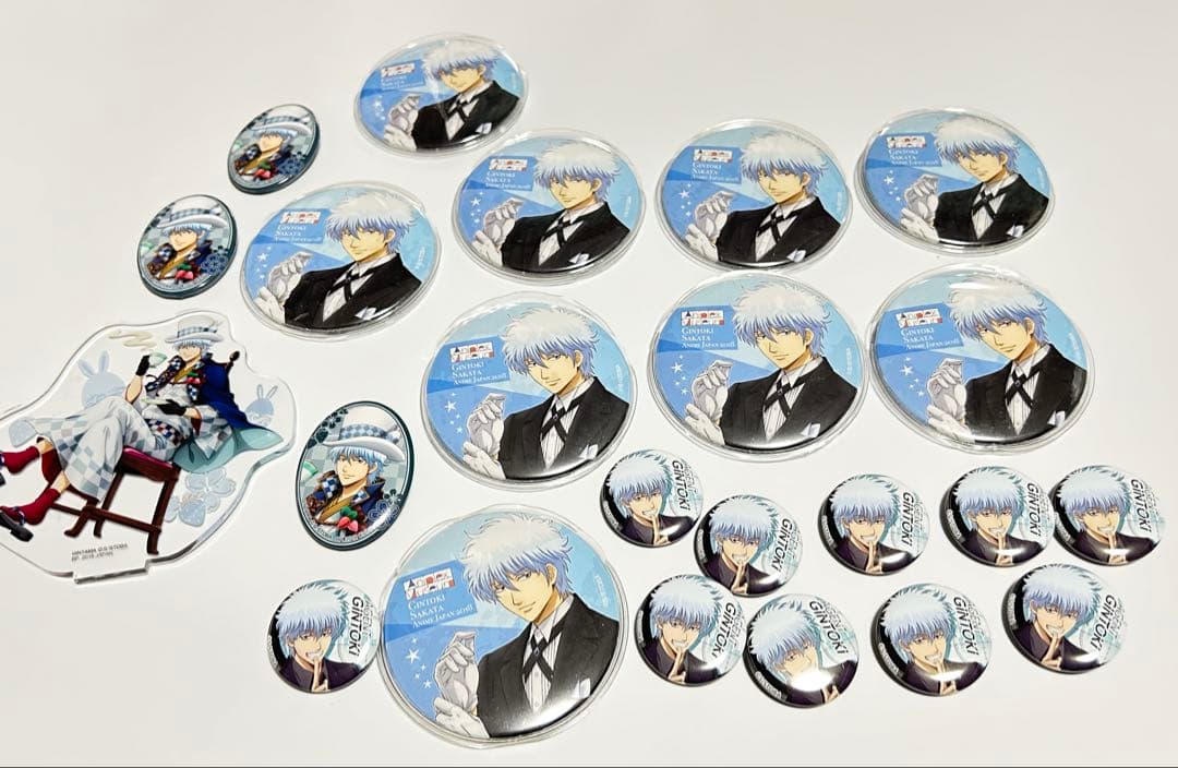 銀魂 animejapan 2018 缶バッジ