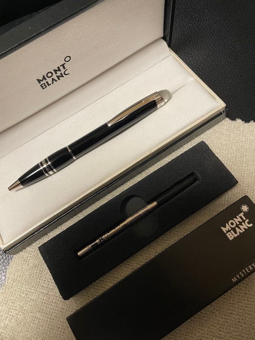 ◾️モンブラン スターウォーカー ボールペン◾️ミッドナイトブラック◾️25606◾️