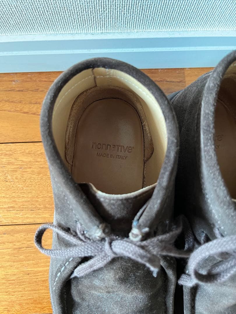 靴 nonnative HIKER MOC SHOES MID COW 41