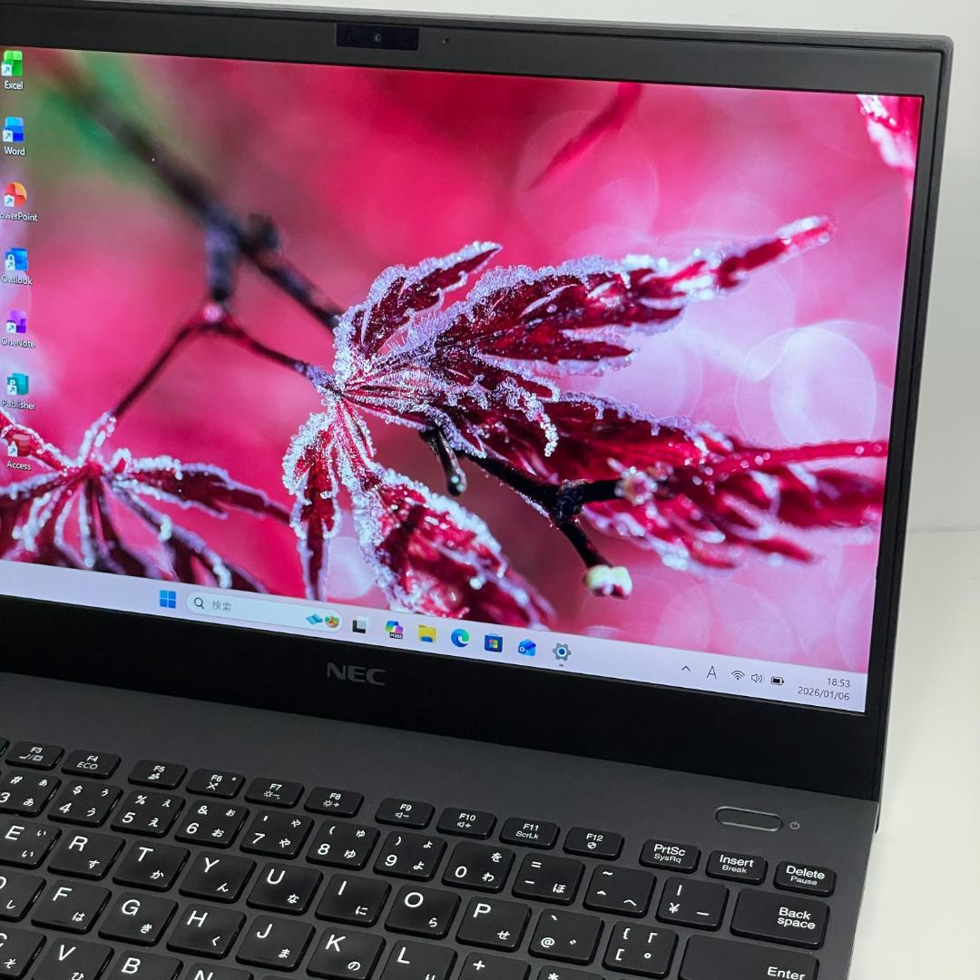 第11世代 i7 NEC LAVIE ノートPC win11 薄型 軽量 SSD