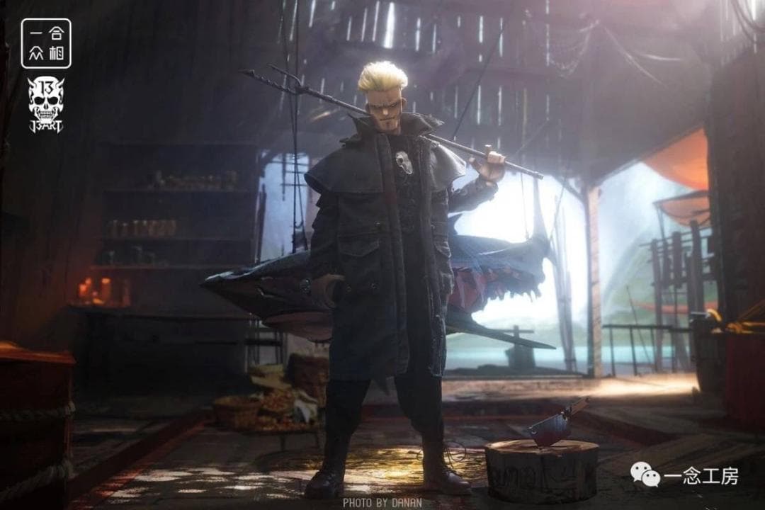 B13Art製 ホットトイズ シーハンター1/6スケールフィギュア「クラーケン」