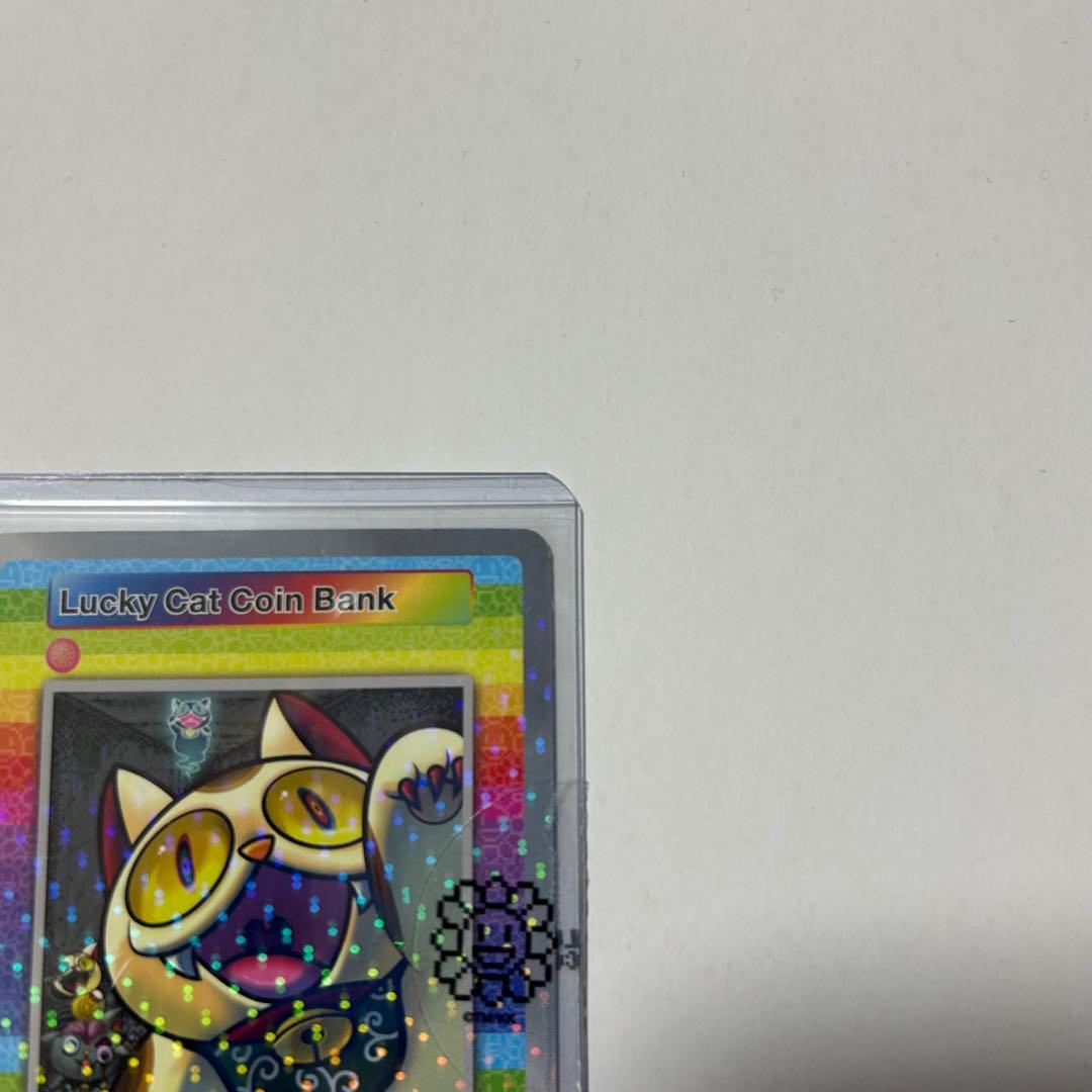 (てっど)村上隆 プロモ Lucky Cat Coin Bank ホロ加工