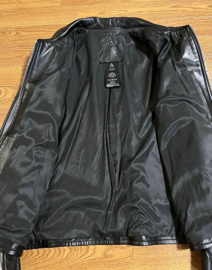 A LEATHER DRIZZLER JACKET ドリズラー レザージャケット