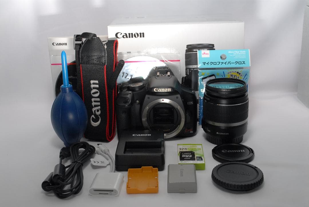 【美品】キャノン Kiss X2★一眼レフカメラ★入門機 Canon