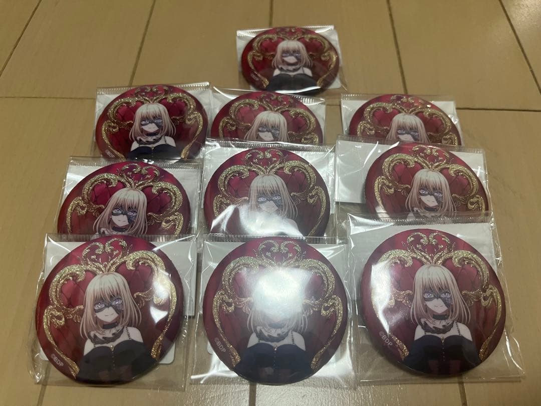 Ave Mujica 三角初華 ドロリス 缶バッジ 玉座ver. 10個セット