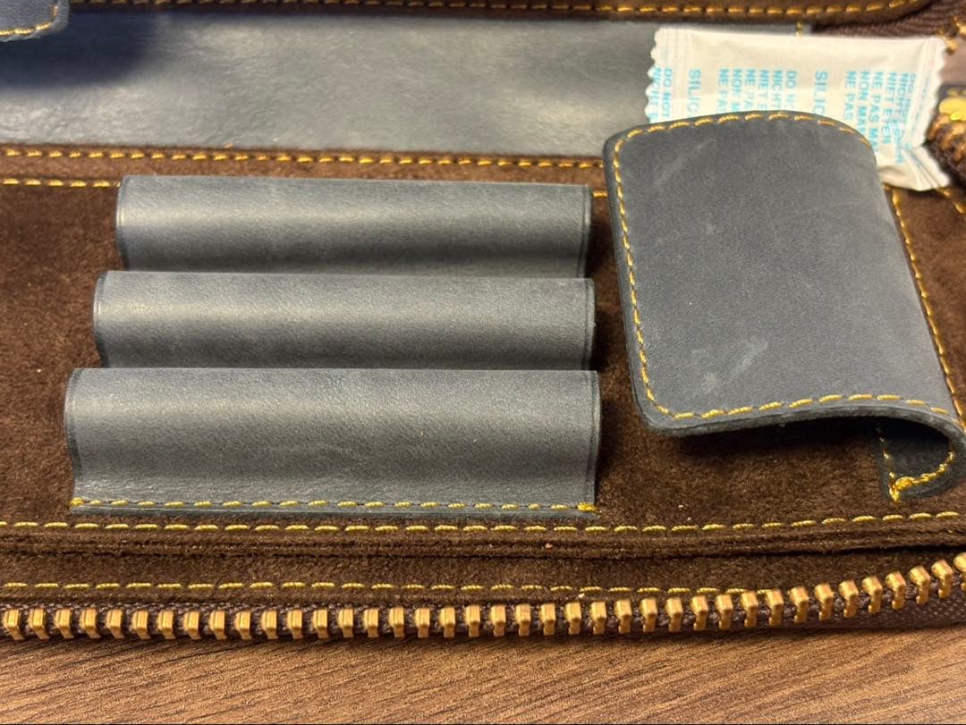 Bahagia バハギア 廣瀬鐵筆堂モデル クレイジーホース／ネイビー