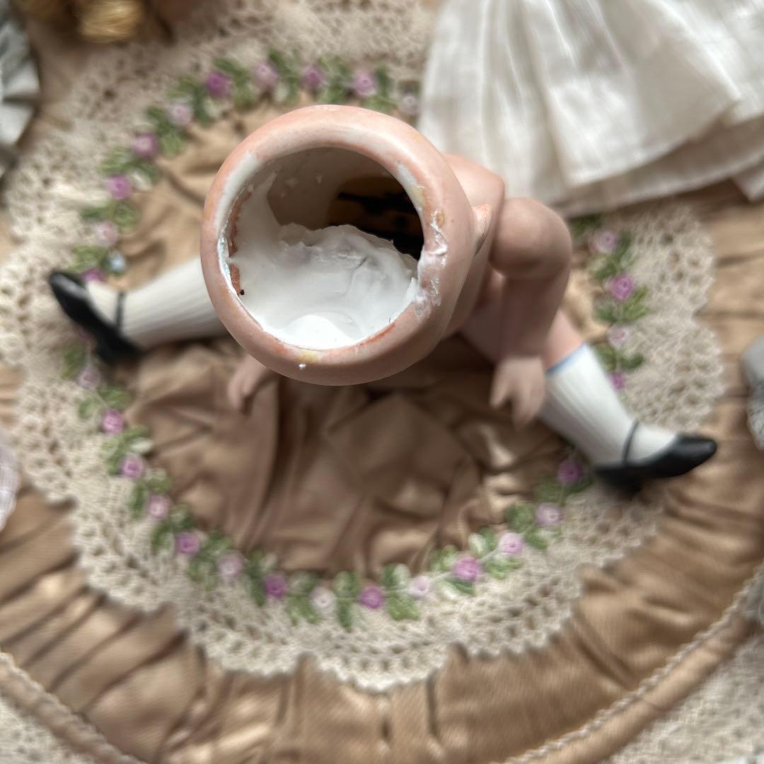 アンティークオールビスクドール 18センチ