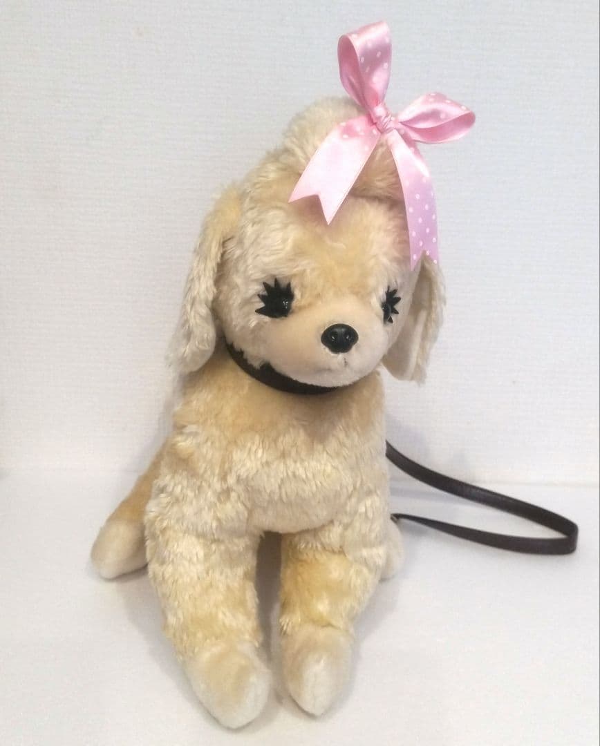 MILK トイプードル ぬいぐるみ ショルダーバッグ BIG 犬 ヴィンテージ