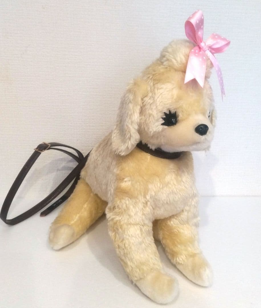 MILK トイプードル ぬいぐるみ ショルダーバッグ BIG 犬 ヴィンテージ