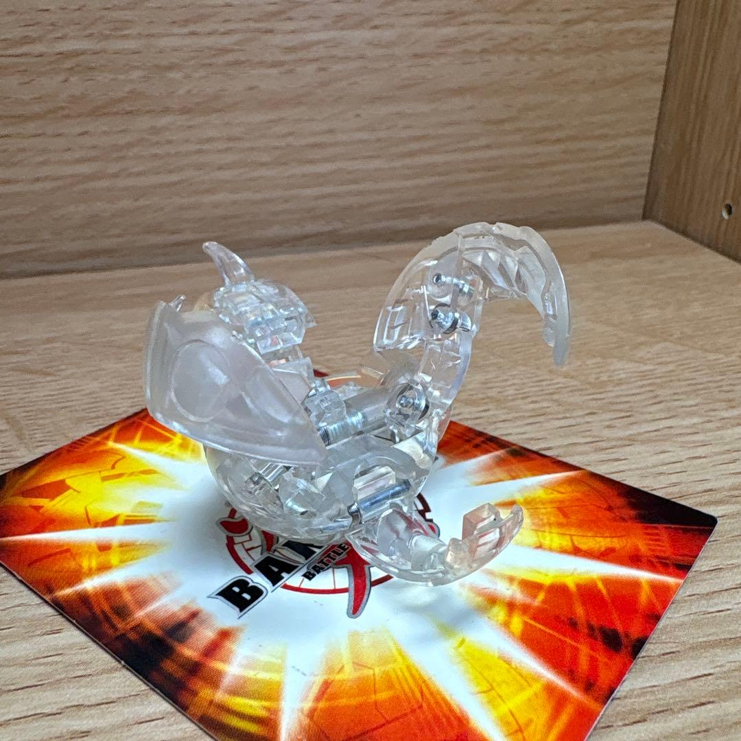 爆丸　ヘリオスMK2 クリアver.単品　レアカード3枚付き