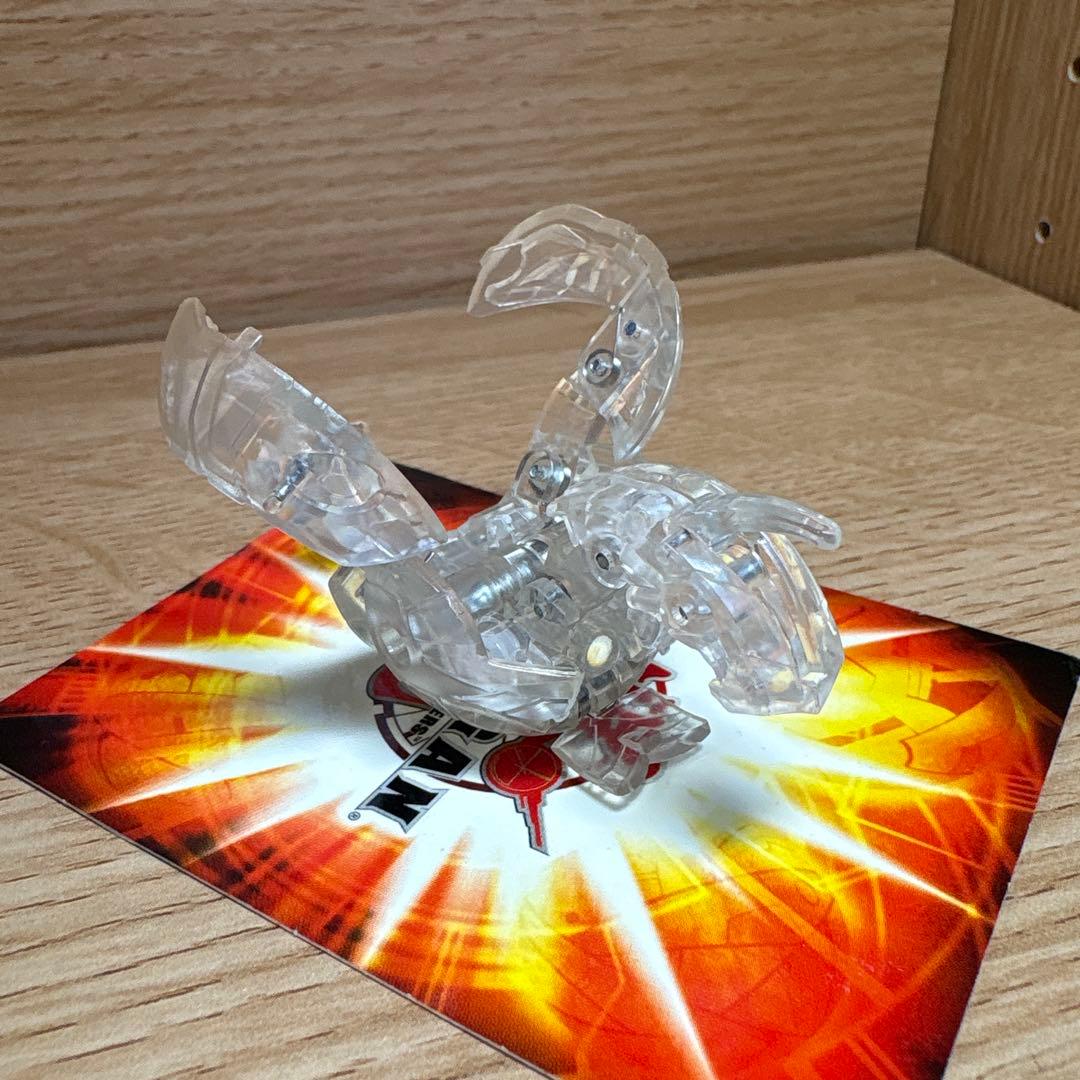 爆丸　ヘリオスMK2 クリアver.単品　レアカード3枚付き