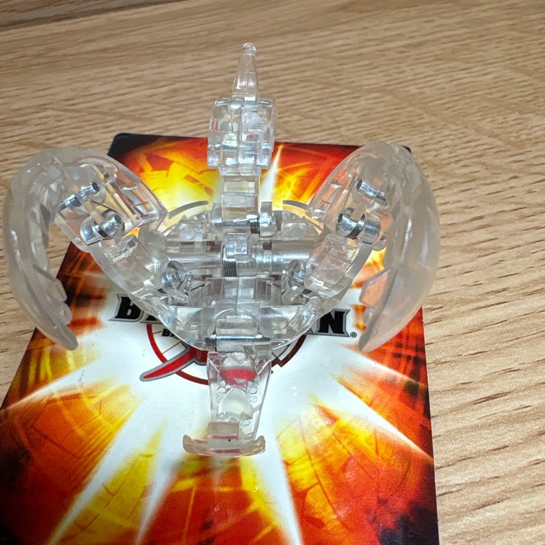 爆丸　ヘリオスMK2 クリアver.単品　レアカード3枚付き