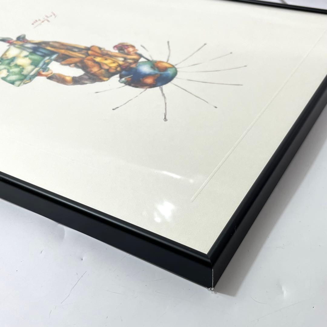 (て09)石井竜也 「浪漫飛行/そら行け！編」米米CLUB リトグラフ 1990