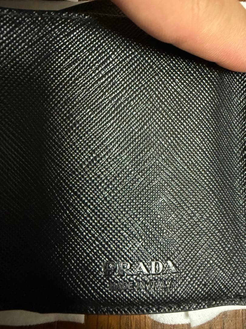PRADA サフィアーノレザー 三つ折り財布