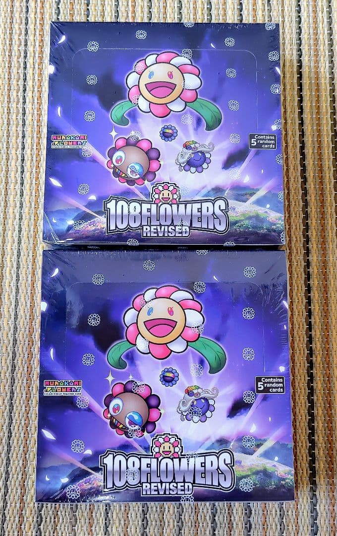 村上隆 108 フラワーズ Revised 英語版 未開封シュリンク付 6箱