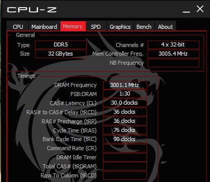 動作確認済 G.Skill Trident Z5 6600mhz C34 32G