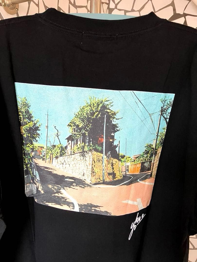 横尾忠則　Y字路Tee ブラックXL