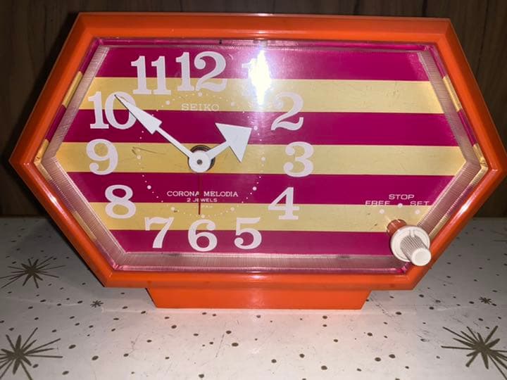 ☆稼働品セイコー CORONA MELODIA☆イームズ　スペースエイジ　昭和