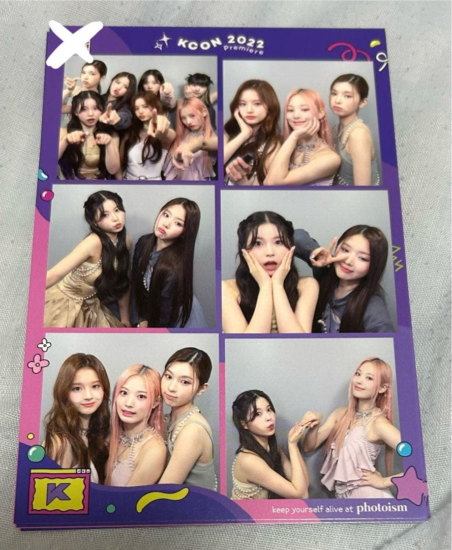 NMIXX KCON2022 Premiere フォトイズムセット