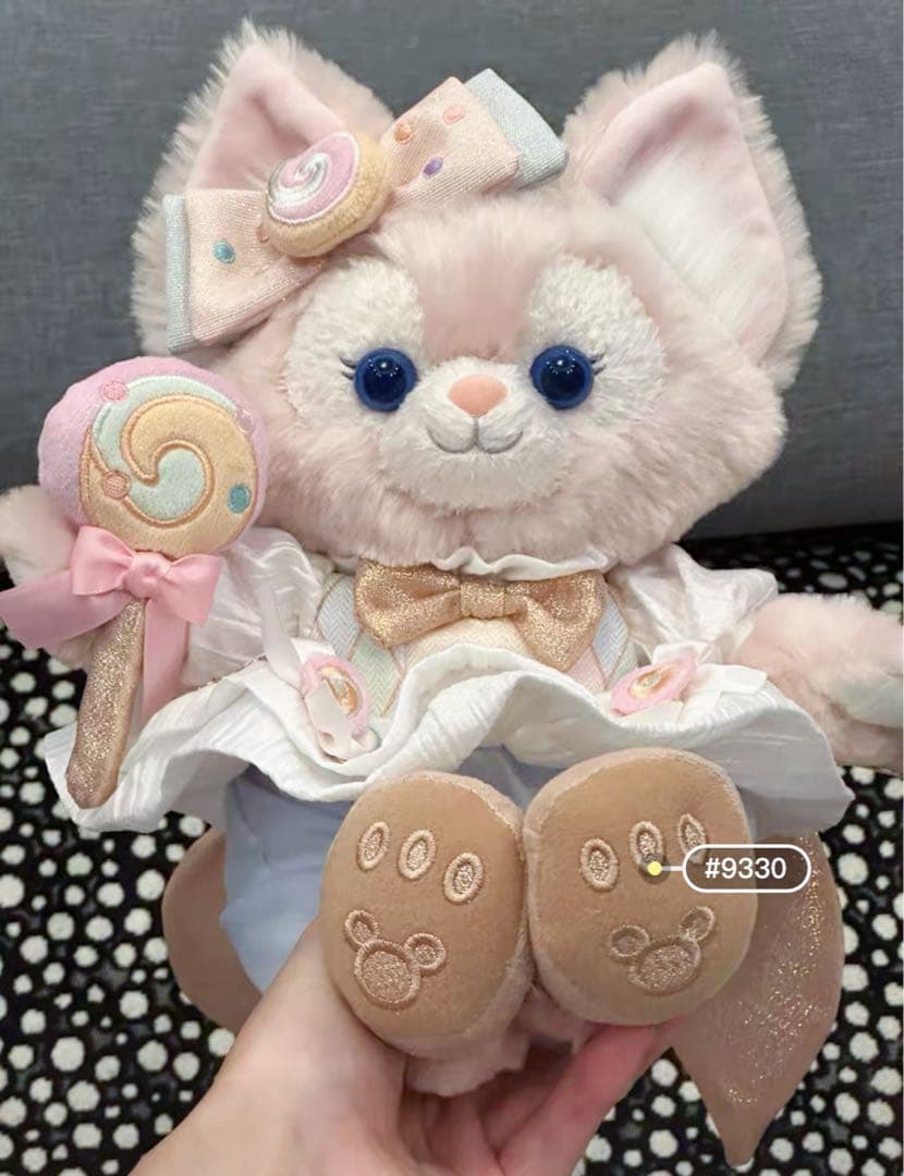 9330 上海ディズニー　お誕生日お祝い　リーナベル　ぬいぐるみSS
