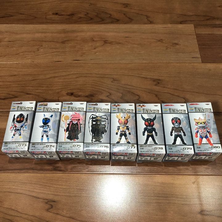 未開封❗️　仮面ライダーワールドコレクタブルフィギュア　　ワーコレvol.7〜12
