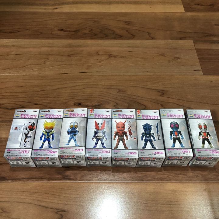 未開封❗️　仮面ライダーワールドコレクタブルフィギュア　　ワーコレvol.7〜12