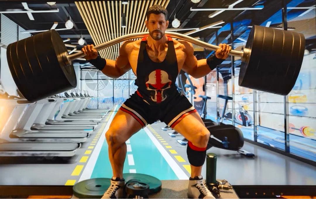 バイオハザード クリスレッドフィールド ガレージキット ガレキ スタチュー④