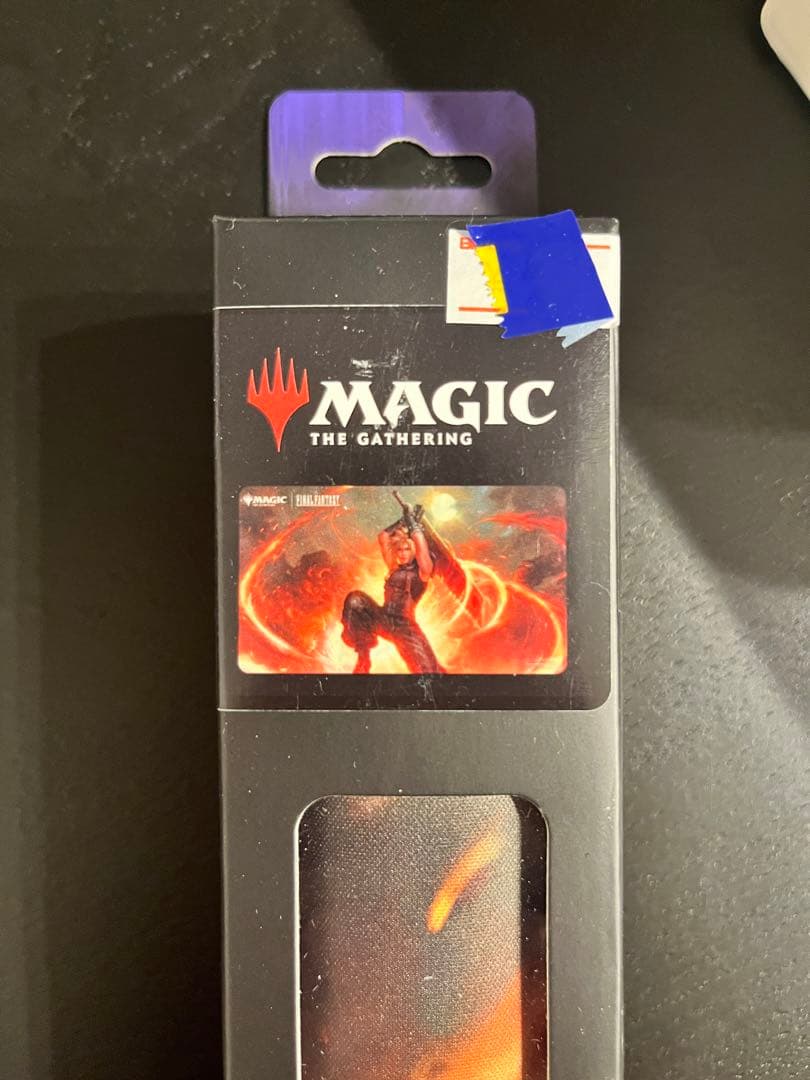 MTG×FF プレイマット　クラウド　ファイナルファンタジー