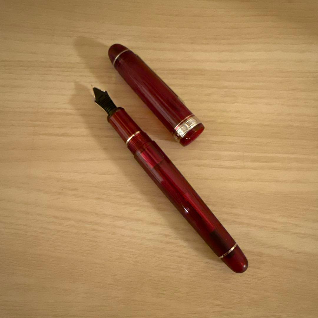 プラチナ万年筆　センチュリー　春暁　SF