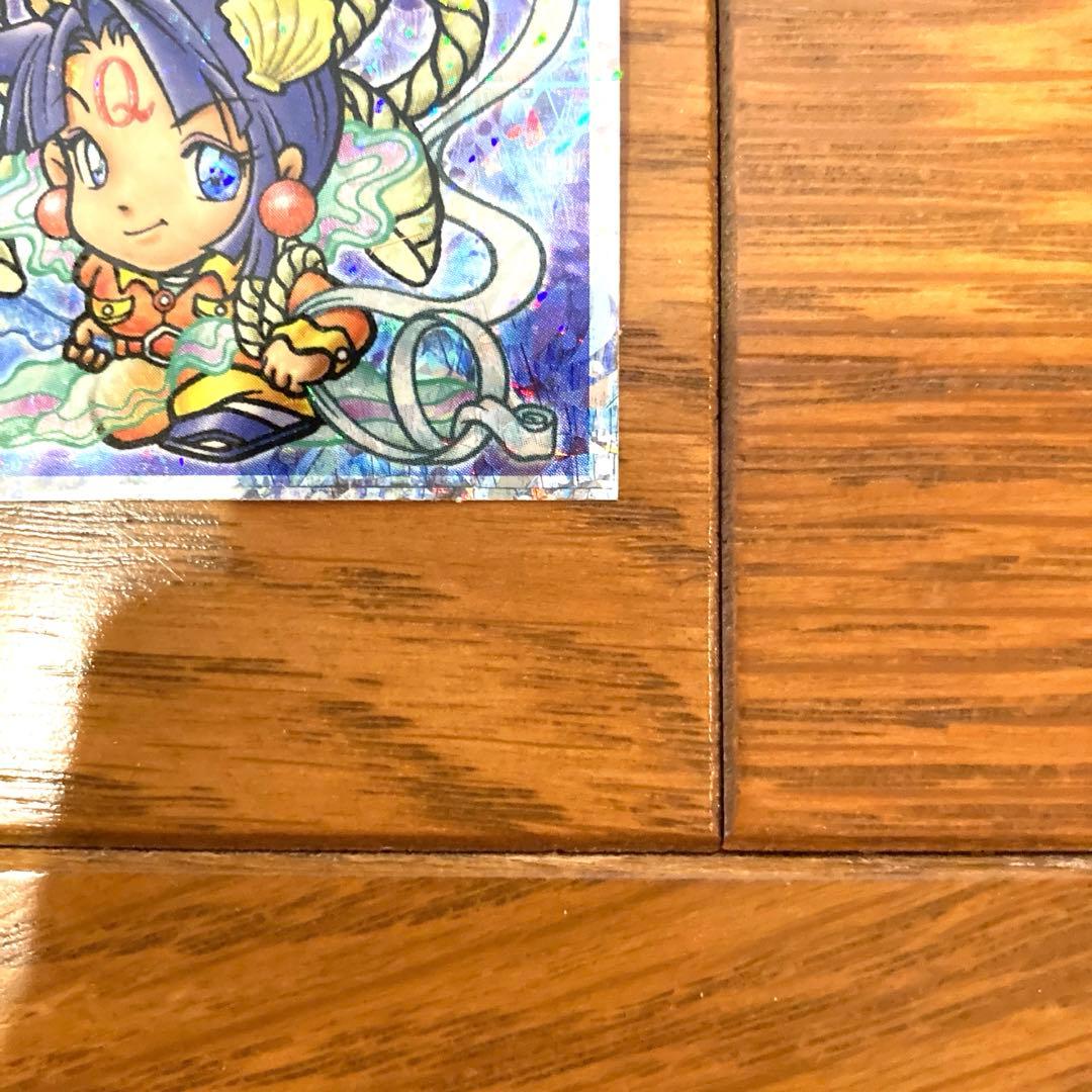 ビックリマンシール レスQ天女3世 レア 未使用 当時物 コロコロコミック 光