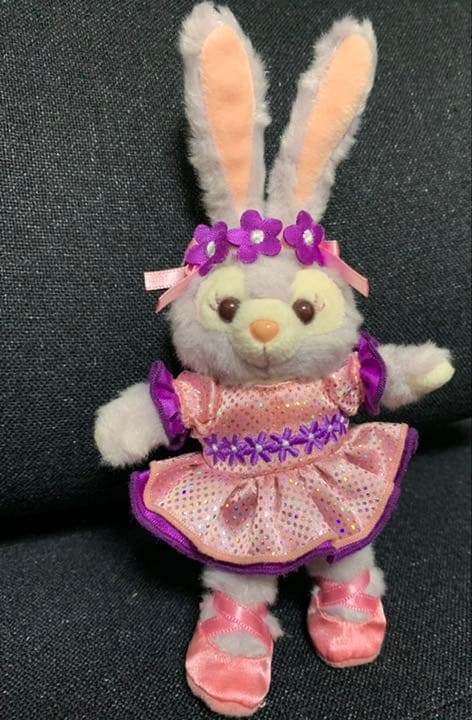 ステラルー 香港 バレンタイン ぬいぐるみバッジ 香港ディズニー 13周年