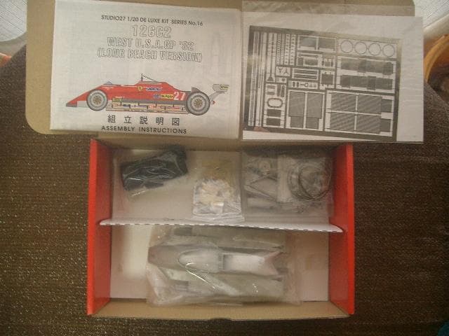 1/20 スタジオ フェラーリ 126C2 3台 メタル製フルディテールキット