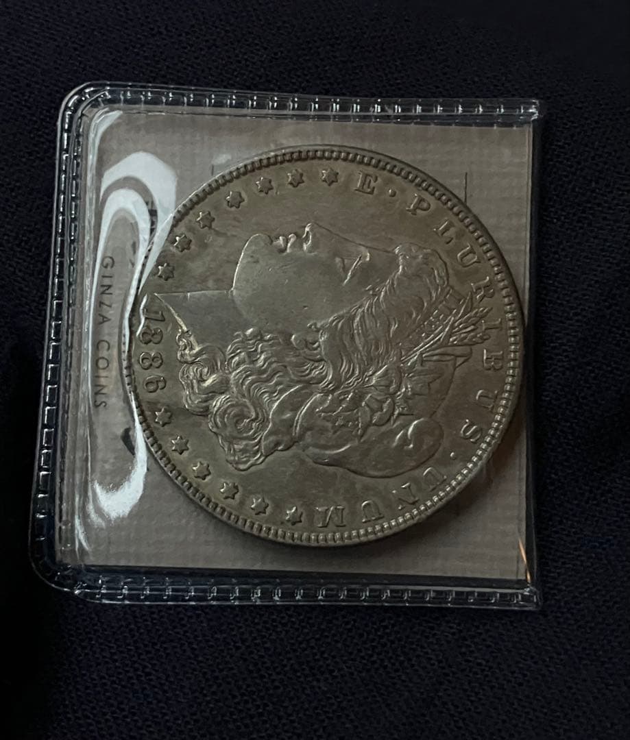 モルガンダラー銀貨　1886年　アメリカ銀貨