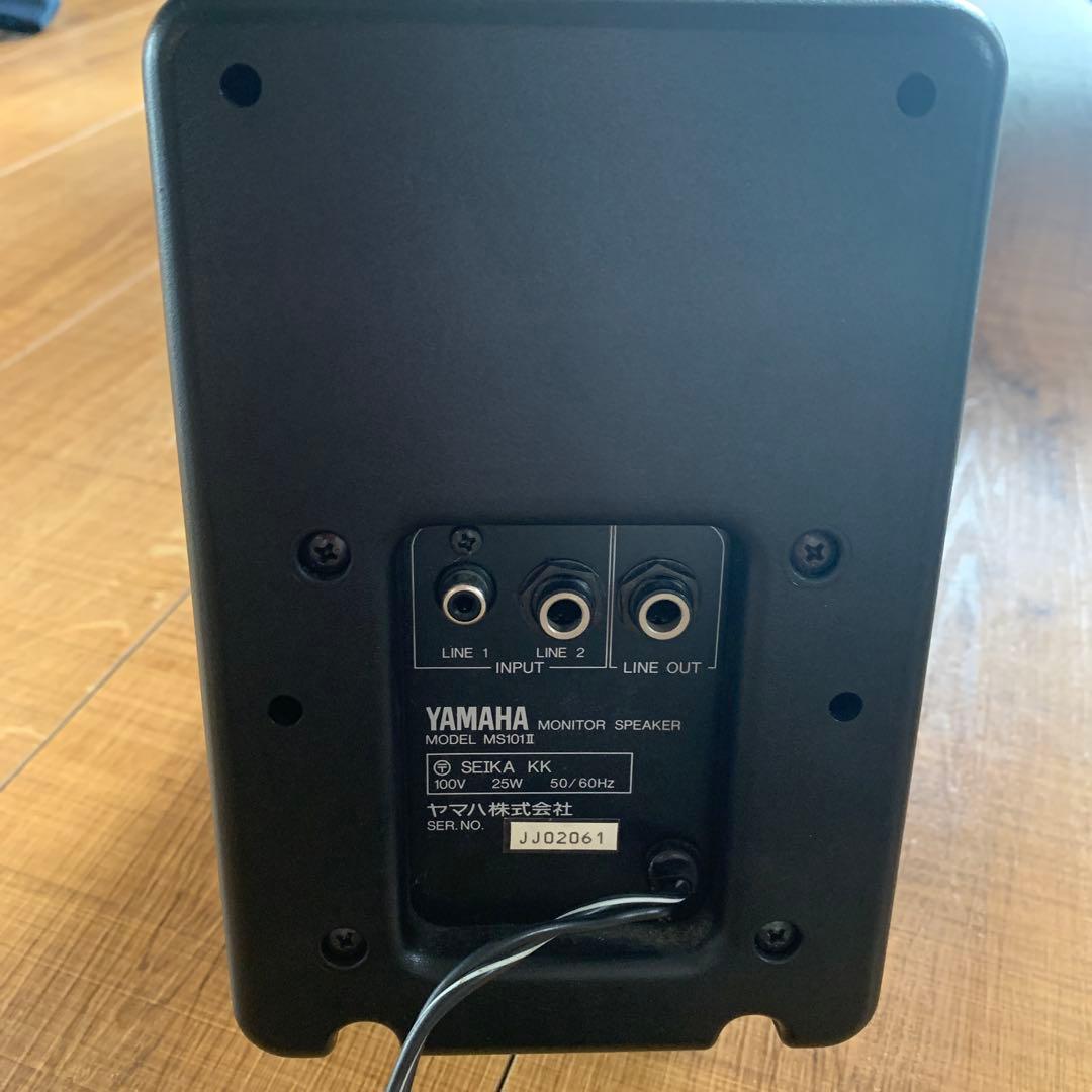 YAMAHAモニター スピーカー MS101 Ⅱ マイク三脚セット