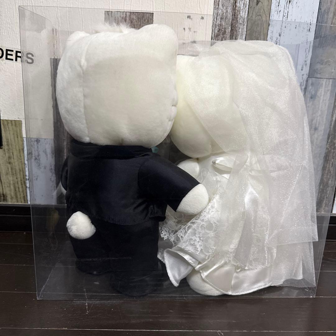 希少　ハローキティ ウェディングドールセット